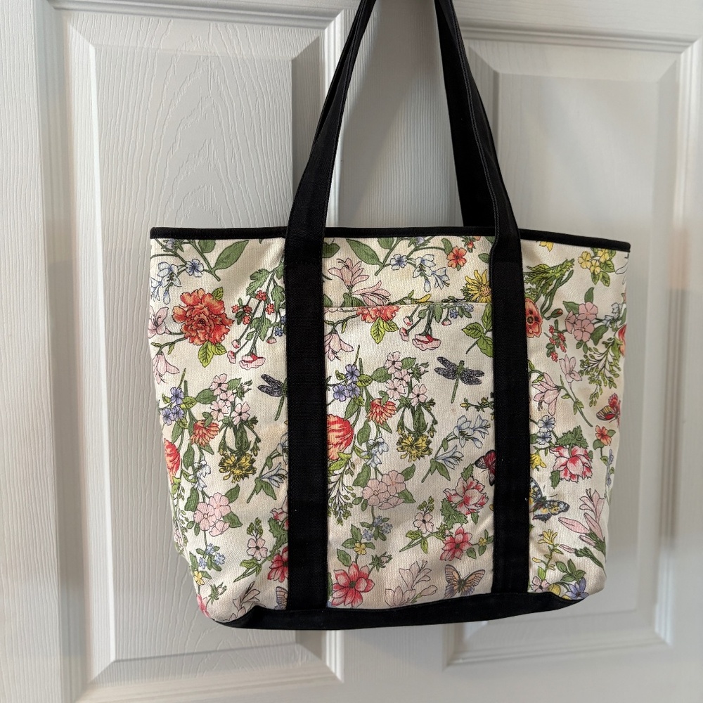 Talbots cotton tote